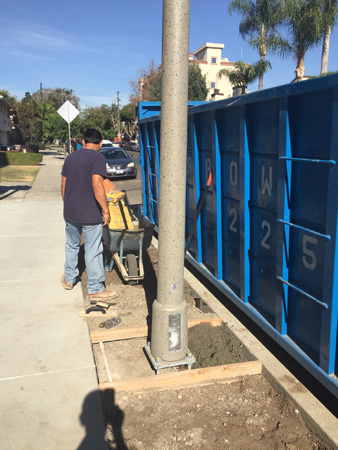 Street light Installation