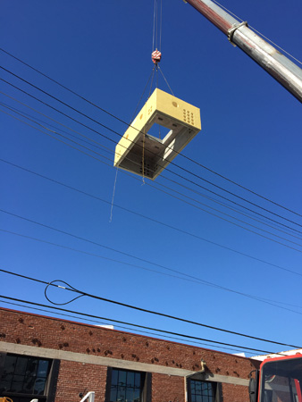 Underground Vault installation