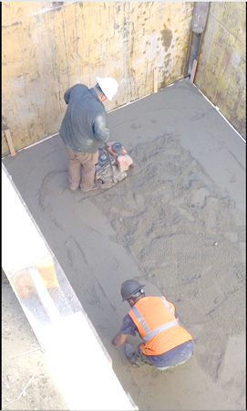 Underground Vault preparation